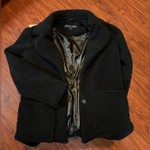 French Connection Sherpa Coat